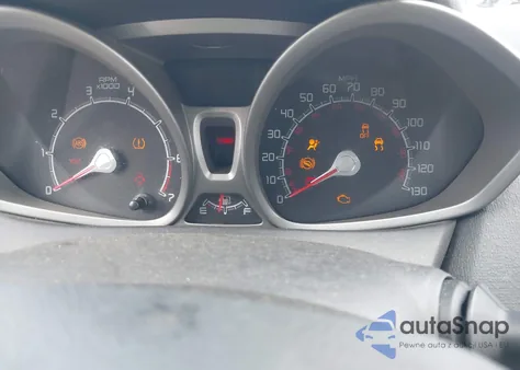 2012 Ford Fiesta Ses из США, поврежденный, VIN 3FADP4FJ5CM183357